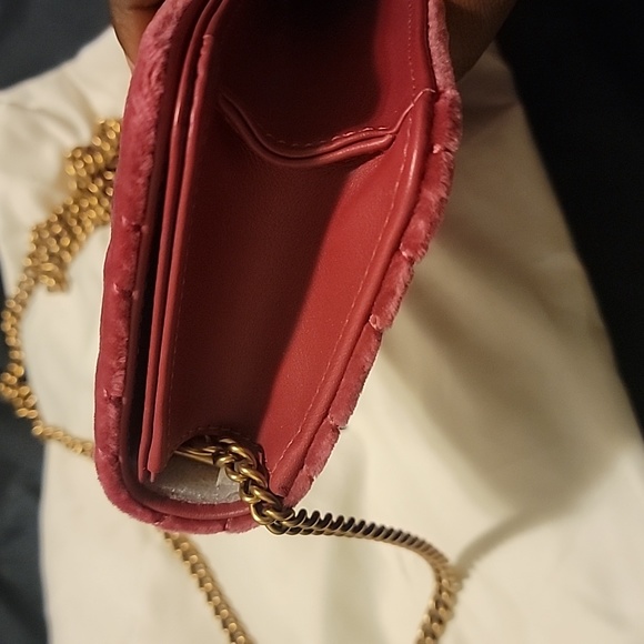 Gucci Velvet Love Embroidered Mini Handbag 🩷 - Picture 8 of 13